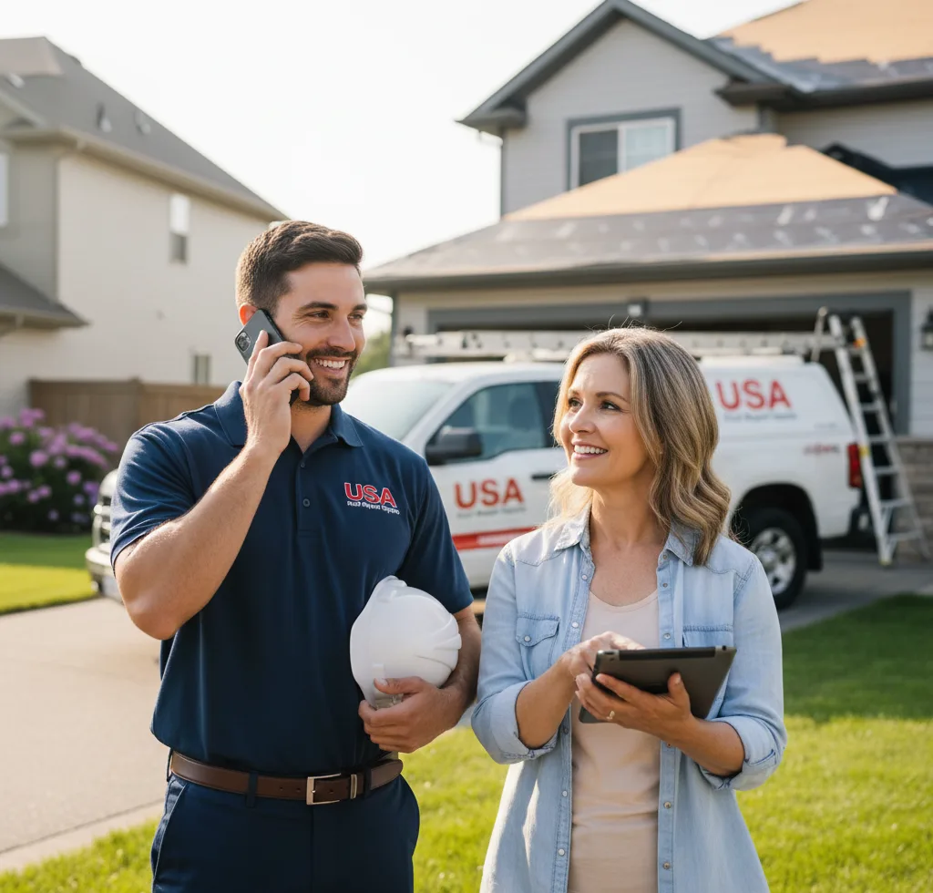 USA Roof Repair Experts customer support in Washington Boro